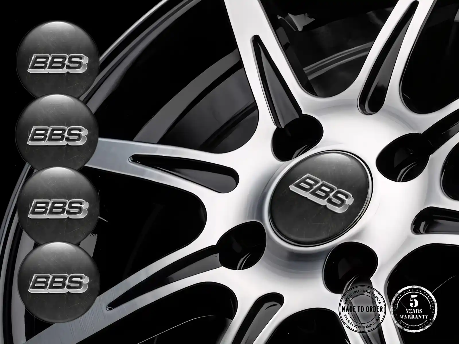 BBS Decalcomania Cerchio Auto Alta Qualità Quantum Nexus